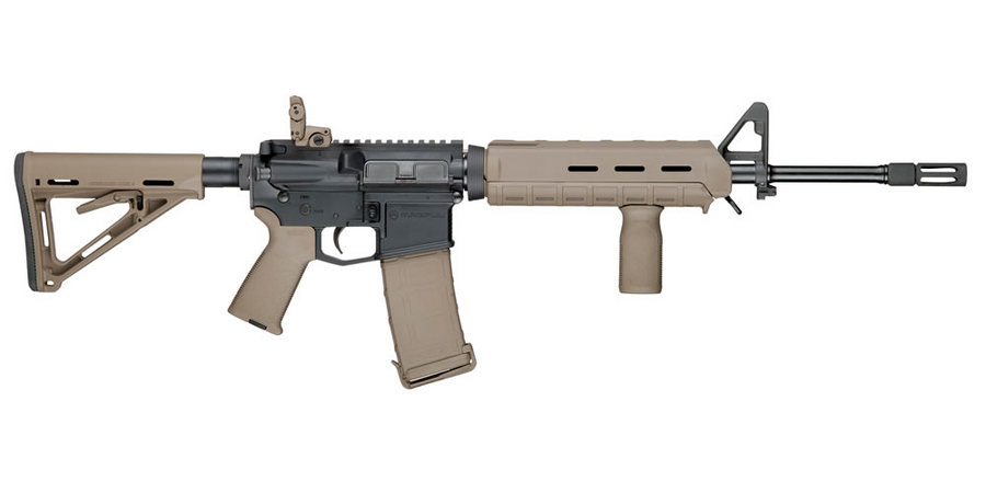 MP-15 5.56mm MOE Mid Magpul Series Semi-Auto FDE Rifle - Firearms | The Gun Shop
