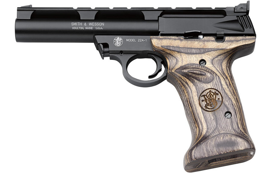 22A 22LR 5.5-inch Rimfire Pistol with Wood Target Grip - Firearms | The Gun Shop