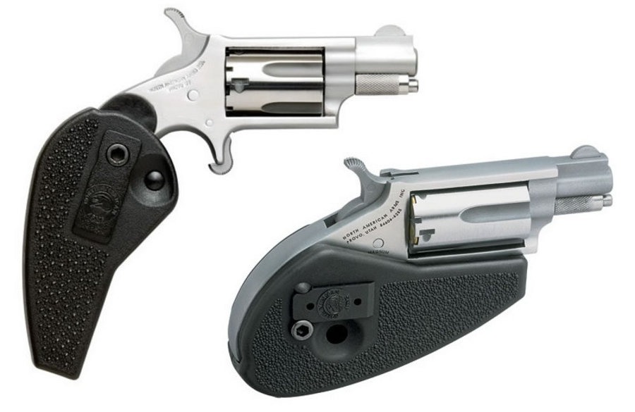 22 Magnum Mini-Revolver (1 1/8-inch Barrel) with Holster Grip