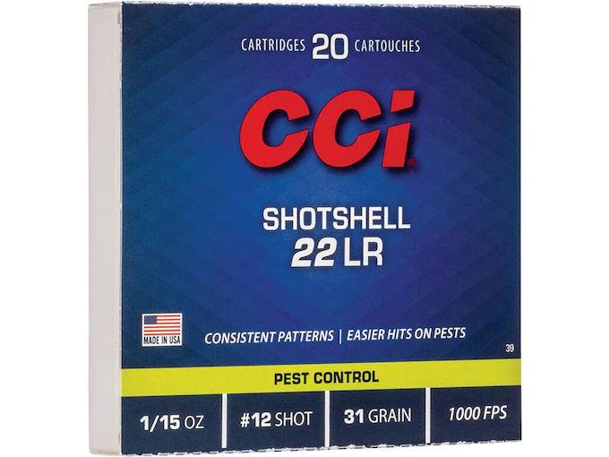 CCI Shotshell 22LR Ammo 31 Grain Lead Shot - Aguila Ammunition | The Gun Shop