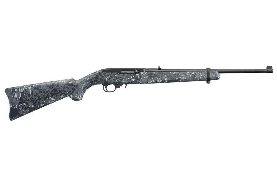 10/22 Exclusive 22 LR Autoloading Rifle with Navy Blue Digital Camo Stock - Firearms | The Gun Shop