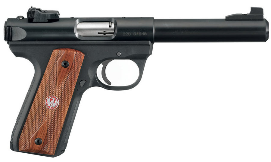 22/45 22LR Target Rimfire Pistol with Cocobolo Grips - Firearms | The Gun Shop