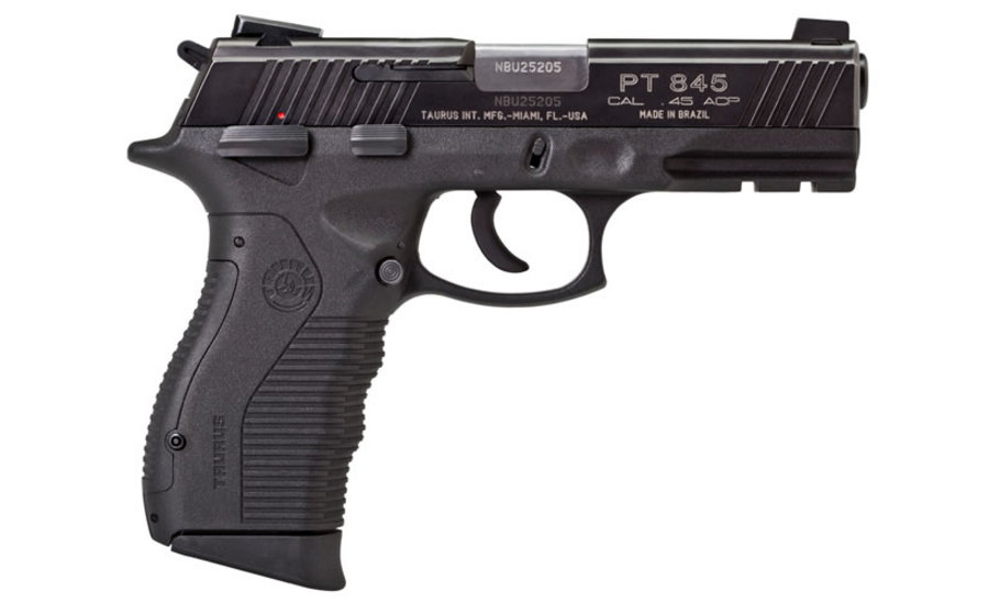 PT-845 45ACP 12-Round Centerfire Pistol with Rail - Firearms | The Gun Shop
