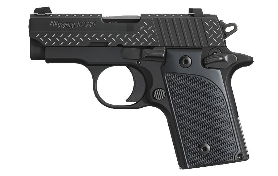 P238 Black Diamond Plate 380 ACP Centerfire Pistol - Firearms | The Gun Shop