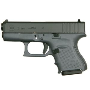 Glock 27 Gen4, .40 S&W, 3.42", Gray Cerakote Frame, 9+1, FS