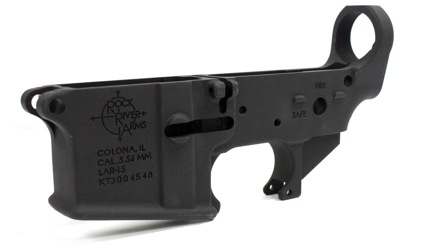 LAR-15/AR-15 5.56mm Stripped Lower Receiver - Firearms | The Gun Shop