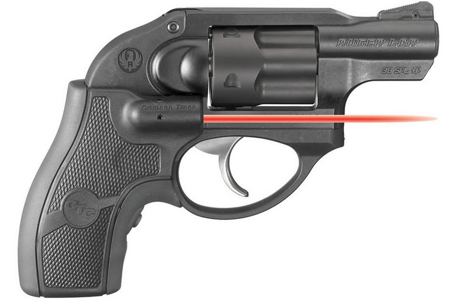 LCR 38 Special Double-Action Revolver with Crimson Trace Laser