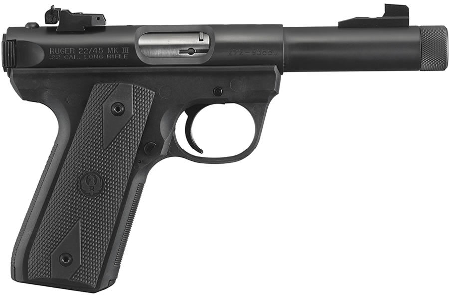 22/45 Mark III 22LR Rimfire Pistol with Threaded Barrel - Firearms | The Gun Shop