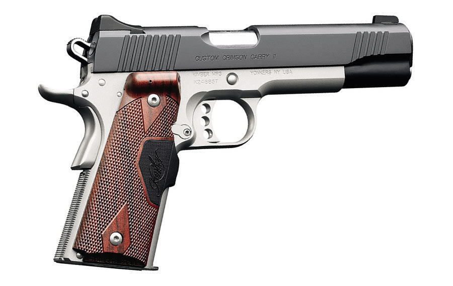 Custom Crimson Carry II 45 ACP 1911 Pistol with Green Crimson Trace Lasergrip - Firearms | The Gun Shop