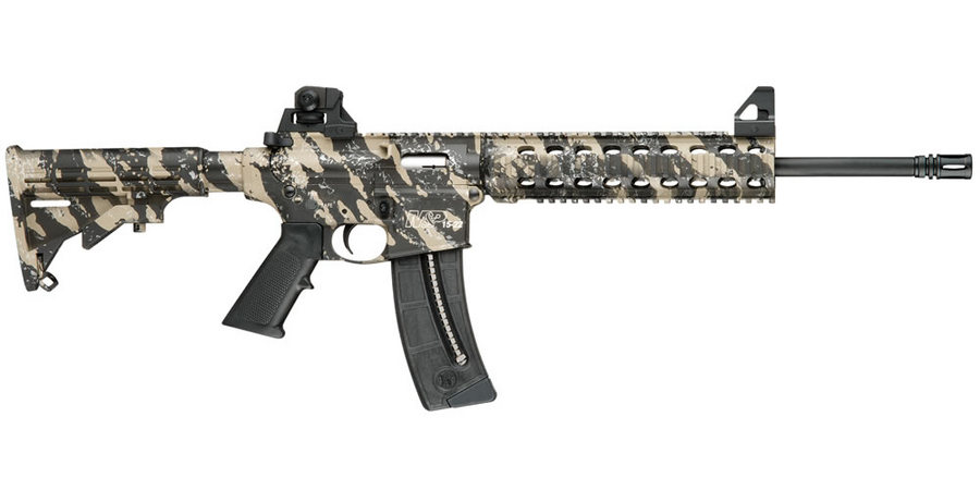 MP15-22 22 LR Tan and Black Semi-Auto Rimfire Rifle - Firearms | The Gun Shop