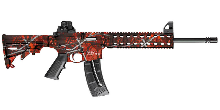 MP15-22 22 LR Harvest Moon Orange Semi-Auto Rimfire Rifle - Firearms | The Gun Shop