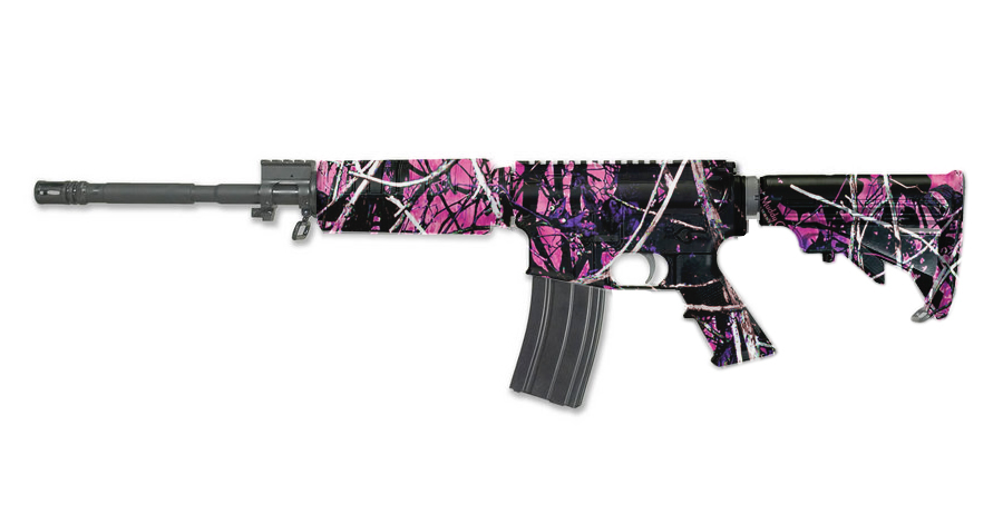 WW-15 SRC 5.56mm M4A4 Flat-Top Rifle with Muddy Girl Camo - Firearms | The Gun Shop