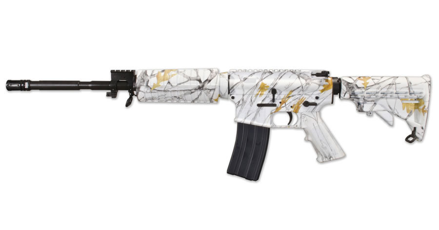 WW-15 SRC 5.56mm M4A4 Flat-Top Rifle with TrueTimber Snowfall Camo - Firearms | The Gun Shop