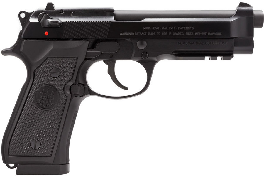 92A1 9mm Centerfire Pistol with Rail and 3 Magazines - Firearms | The Gun Shop