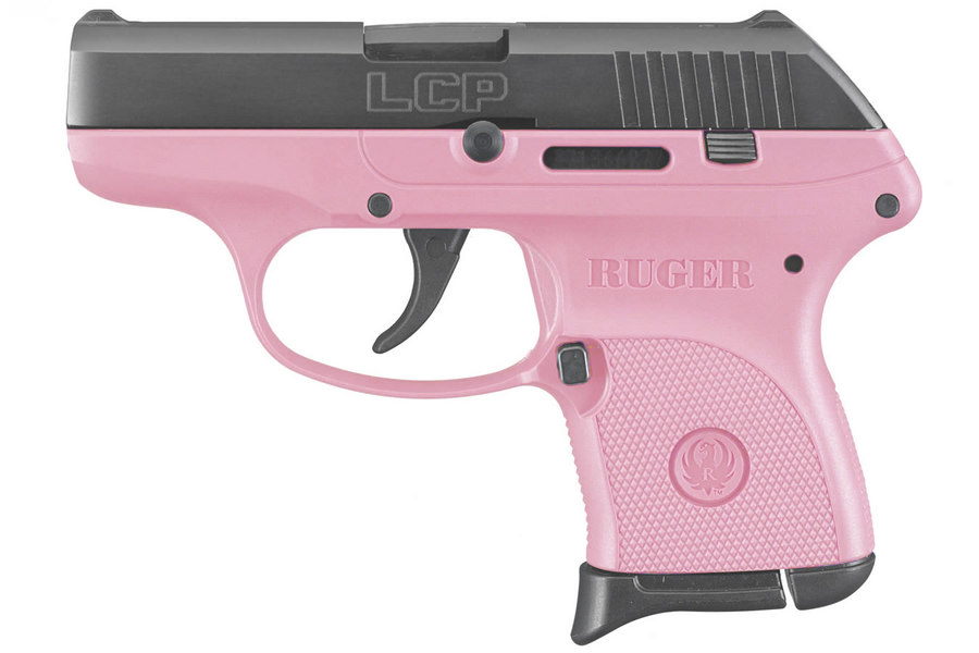 LCP 380ACP Centerfire Pistol with Pink Grip Frame - Firearms | The Gun Shop