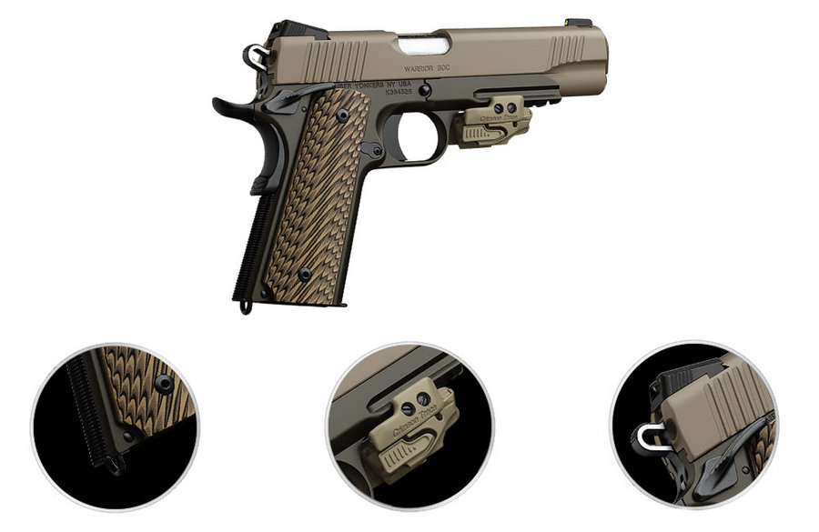 Warrior SOC 45 ACP Pistol with Crimson Trace Laser - Firearms | The Gun Shop