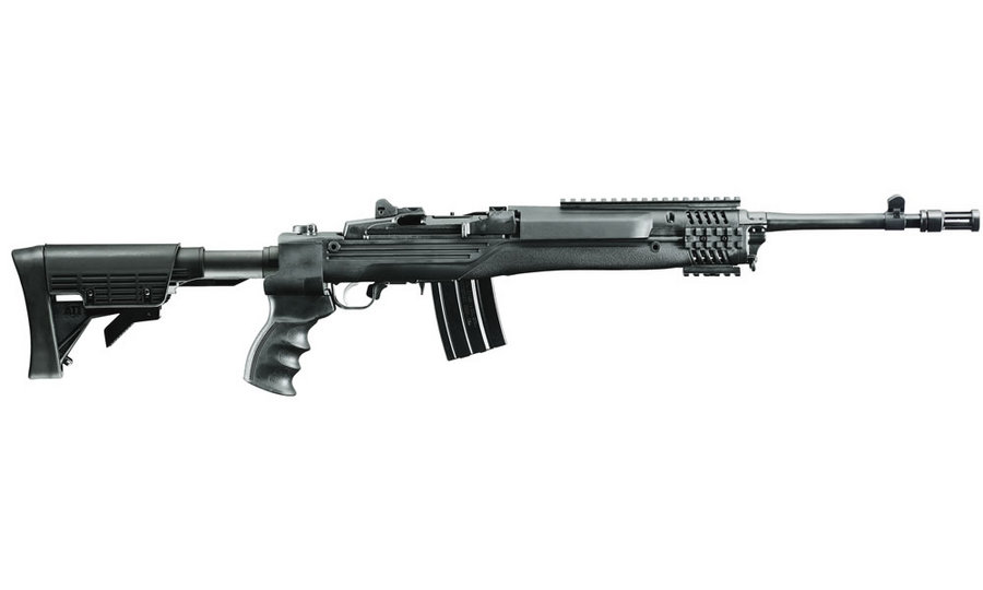 Mini-14 Tactical 223 Blued Autoloading Rifle with Collapsible Stock - Firearms | The Gun Shop