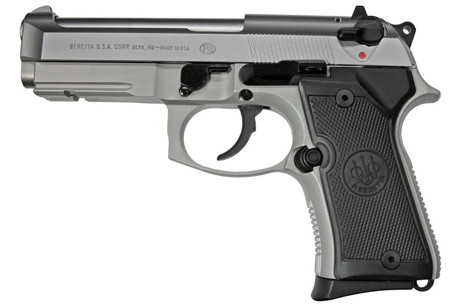 92FS COMPACT INOX W/RAIL 9MM - Firearms | The Gun Shop