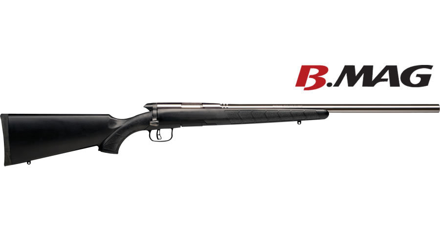 B.Mag 17 WSM Bolt Action Rimfire Rifle with Stainless Heavy Barrel