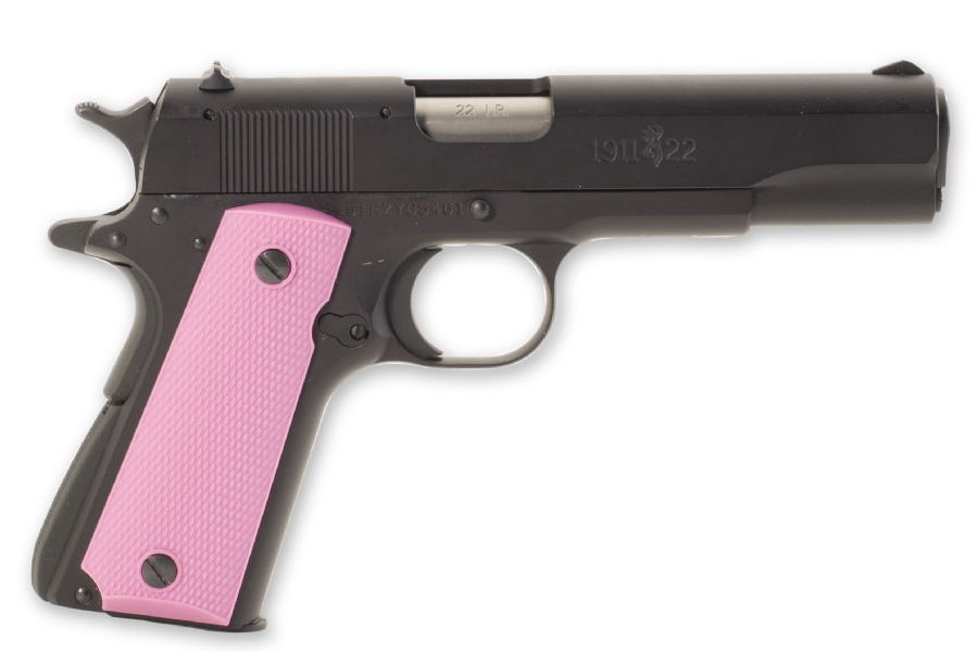 1911-22 22LR Full-Size Rimfire Pistol with Pink Grips - Firearms | The Gun Shop