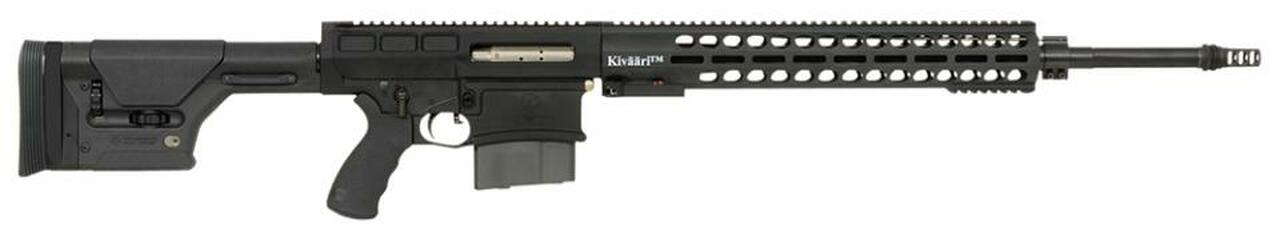 DRD Tactical Kivaari Semi-Automatic 338 Lapua Magnum, 24", PRS Stock Black, 10+1 Magpul