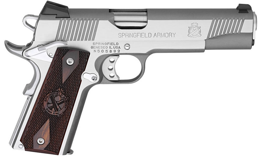1911 Loaded 45ACP Stainless Steel - Firearms | The Gun Shop