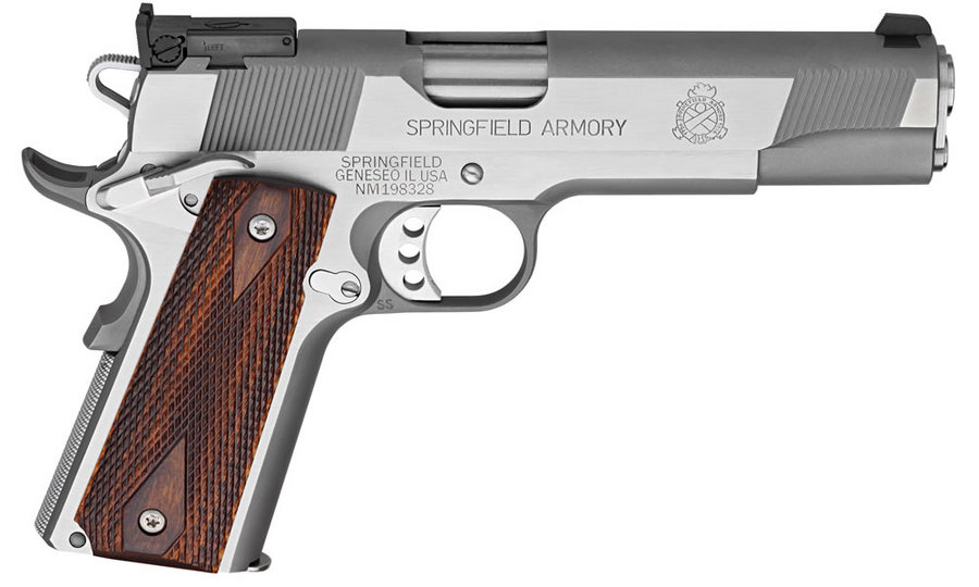 1911 Loaded Target 45ACP Stainless Steel - Firearms | The Gun Shop