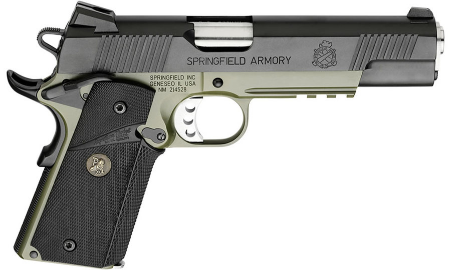 1911 Loaded MC Operator 45ACP OD Green Armory Kote - Firearms | The Gun Shop