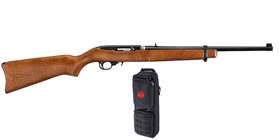 10/22 Takedown 22 LR Autoloading Rifle with Beechwood Stock - Firearms | The Gun Shop