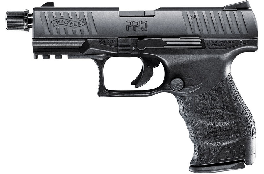 PPQ M2 Tactical 22LR Black Rimfire Pistol with Threaded Barrel - Firearms | The Gun Shop