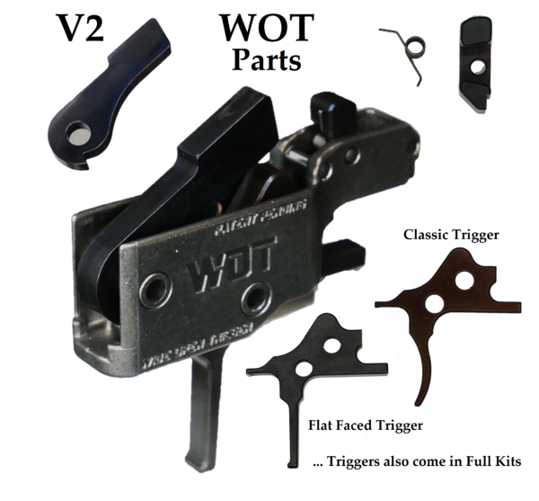WOT Rebuild Parts Complete Upgrade Kit - Enhanced Performance & Reliability - Triggers | The Gun Shop