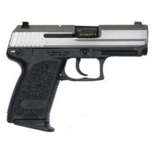HK USP45 Compact Stainless (V1) DA/SA, safety/decocking lever on left, two 8rd magazines