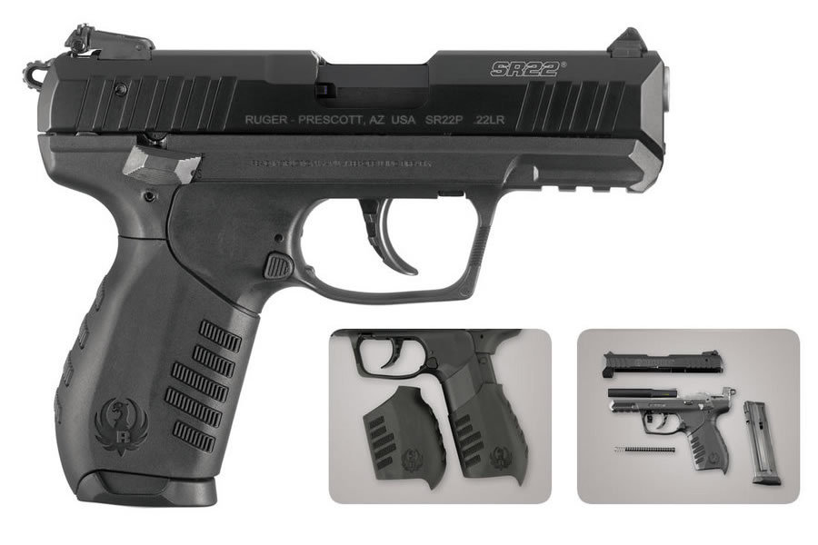 SR22 22LR Rimfire Pistol with 3 Magazines - Firearms | The Gun Shop