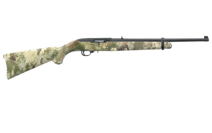 10/22 Exclusive 22 LR Autoloading Rifle with Wolf Camo Stock - Firearms | The Gun Shop