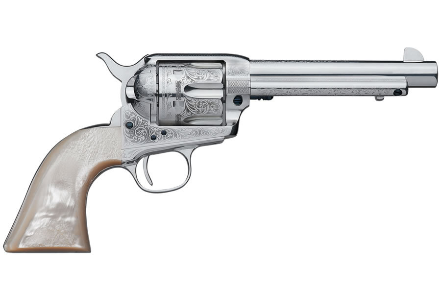 1873 Engraved Cattleman 45 Colt Revolver - Firearms | The Gun Shop