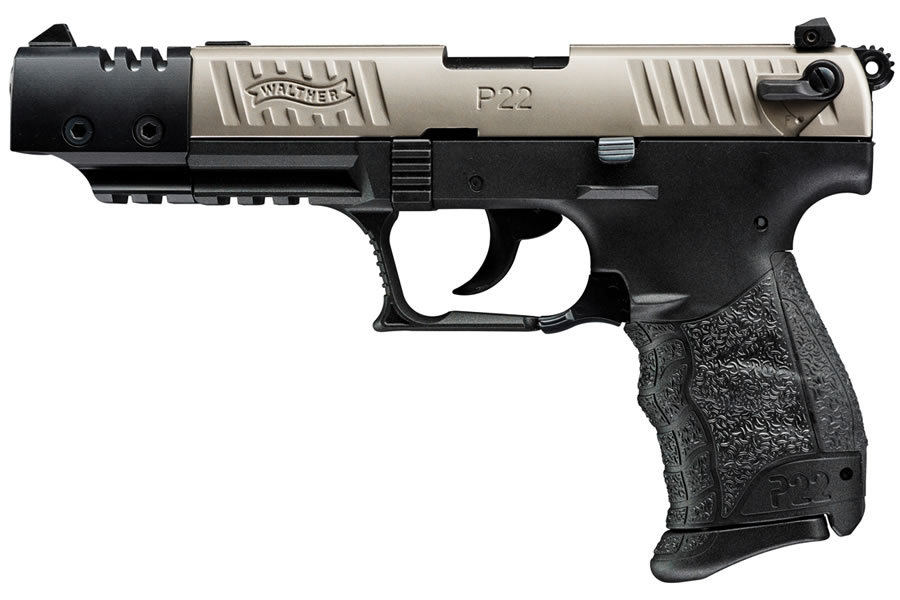 P22 Target Nickel 22LR with Threaded Barrel - Firearms | The Gun Shop