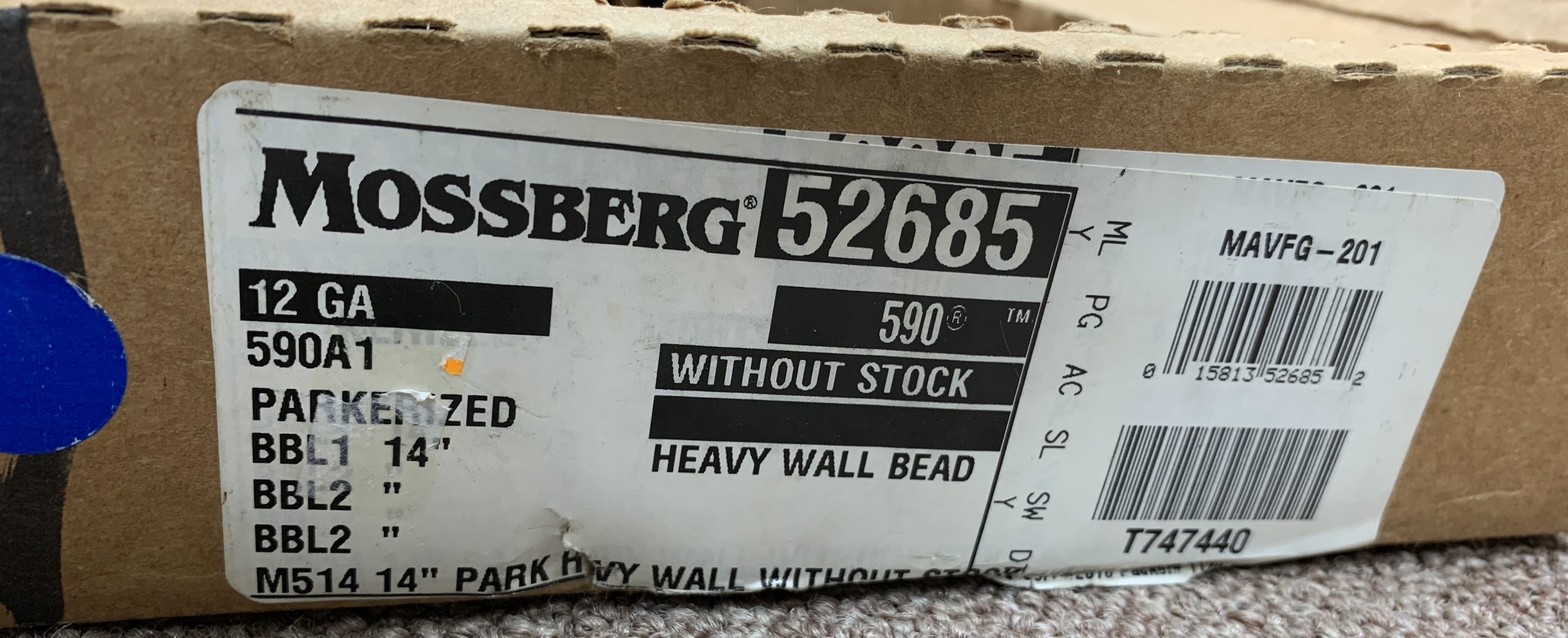 Mossberg 590A1 AOW like new in original box - Machine Guns Image 2 | The Gun Shop