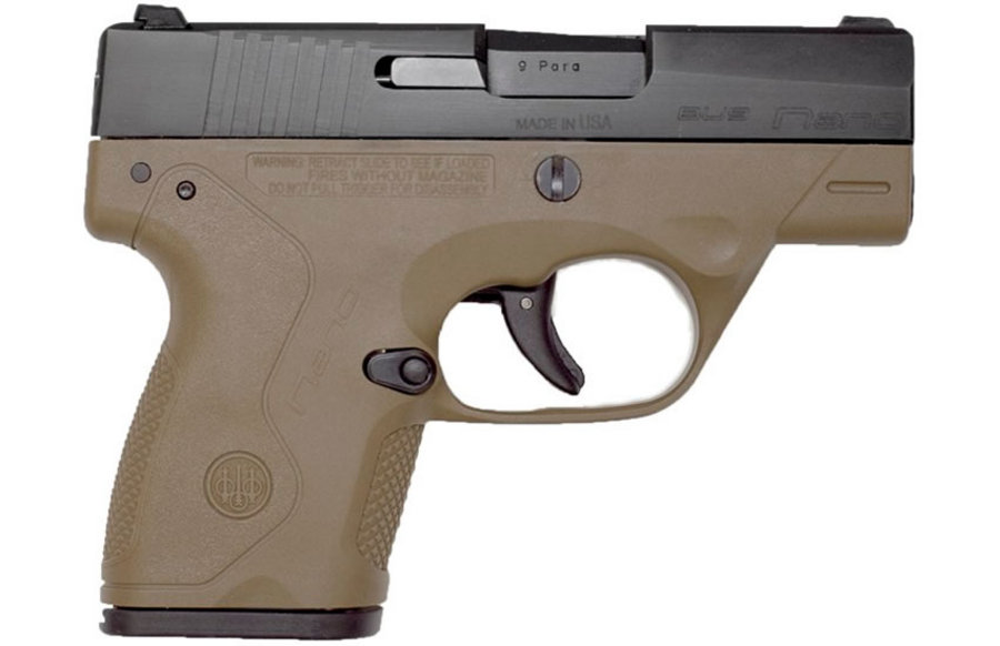 Nano 9mm Centerfire Pistol with FDE Frame - Firearms | The Gun Shop