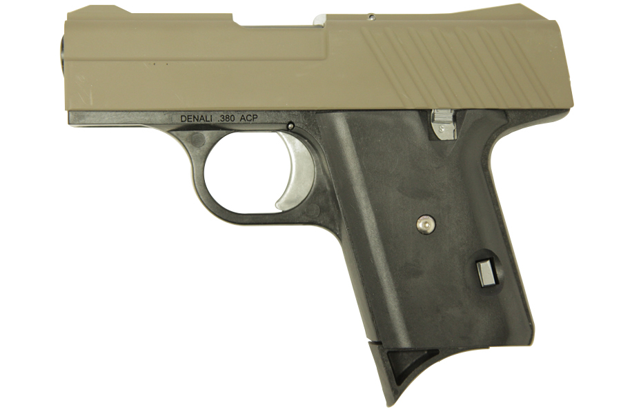 Denali 380 ACP Tactical Tan Conceal Carry Pistol - Firearms | The Gun Shop