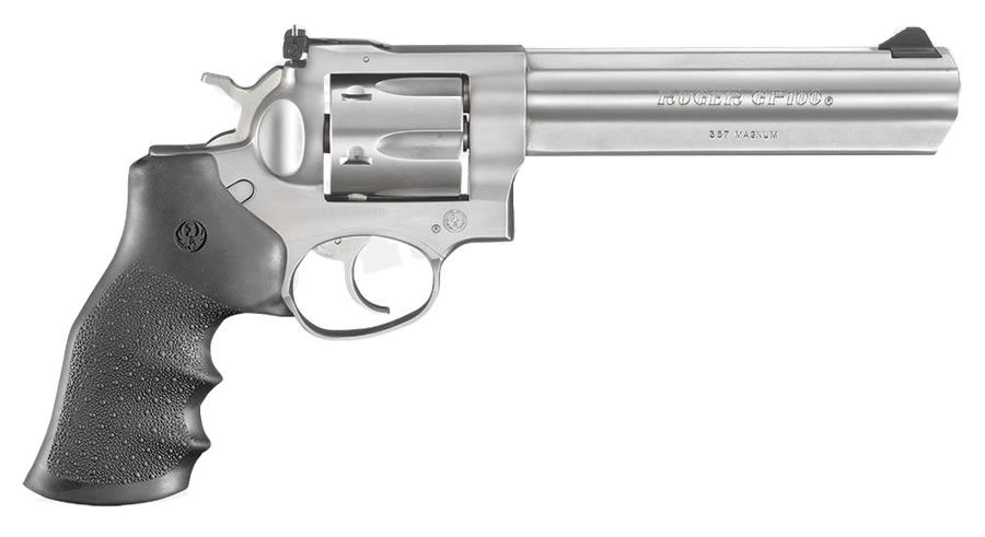 GP100 357 Magnum Stainless Revolver with 6-Inch Barrel - Firearms | The Gun Shop