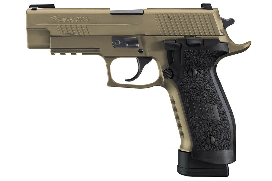 P226 Tactical Operations 9mm FDE Centerfire Pistiol with Night Sights - Firearms | The Gun Shop