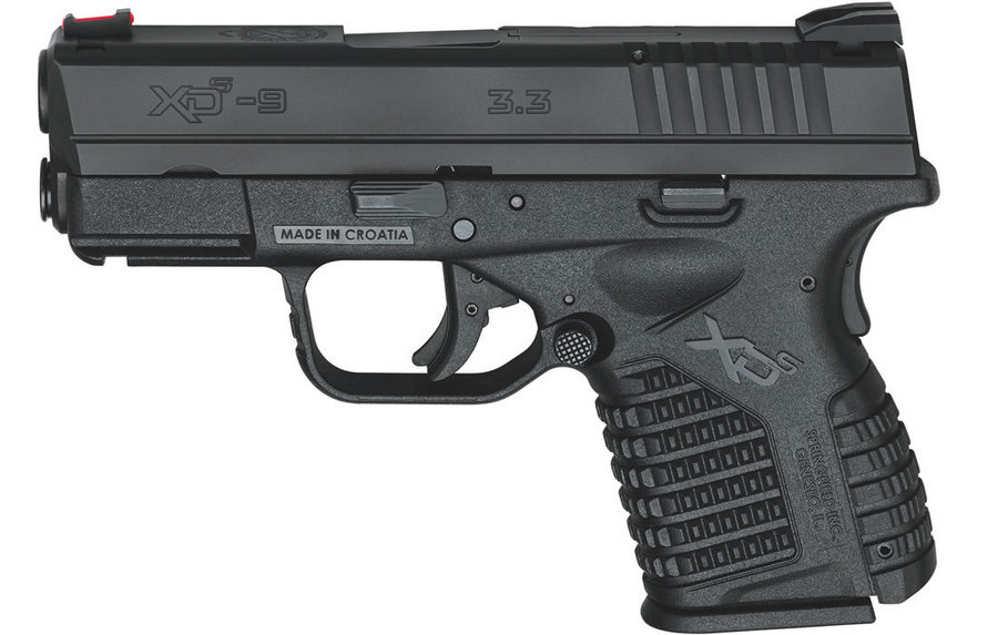 XDS 3.3 Single Stack 9mm Black Essentials Package - Firearms | The Gun Shop