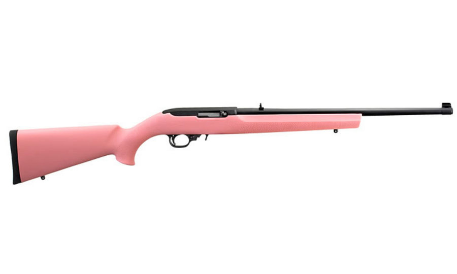 10/22 22 LR Rimfire Rifle with Pink Hogue Stock - Firearms | The Gun Shop