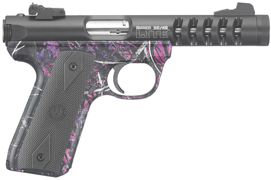 22/45 Lite 22LR Rimfire Pistol with Muddy Girl Camo Finish - Firearms | The Gun Shop