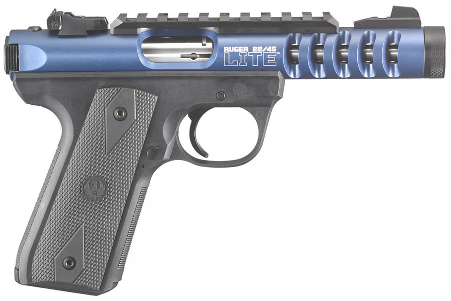 22/45 Lite 22 LR Blue Anodize Rimfire Pistol - Firearms | The Gun Shop