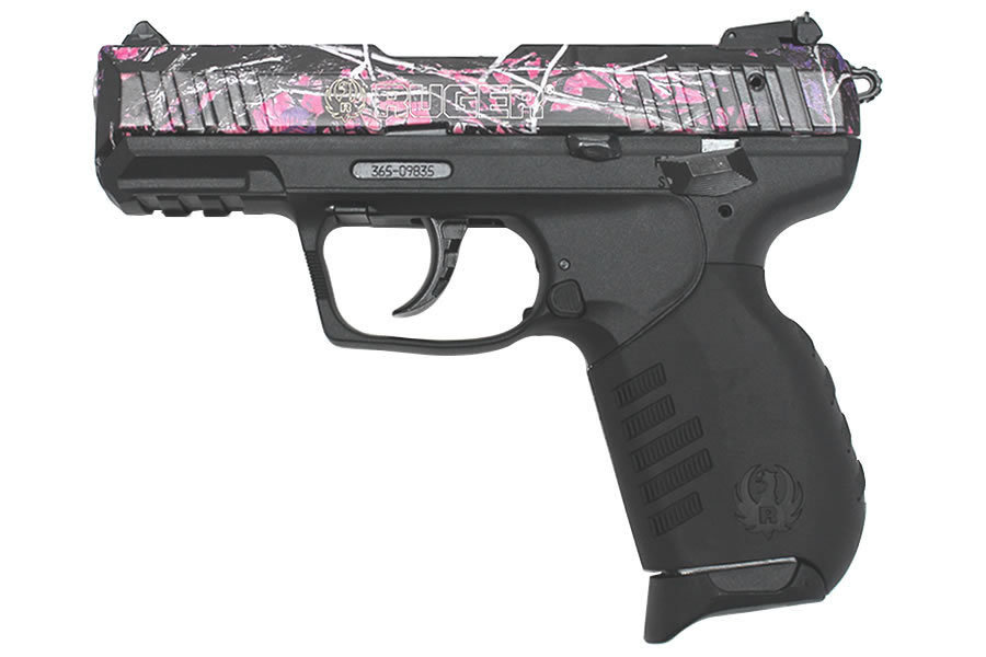 SR22 22 LR Rimfire Pistol with Muddy Girl Camo Slide