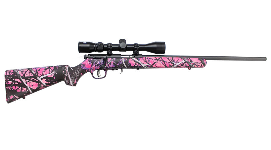 93R17 FXP 17 HMR Rifle with Muddy Girl Camo Stock - Bolt-Action Rimfire Rifles | The Gun Shop