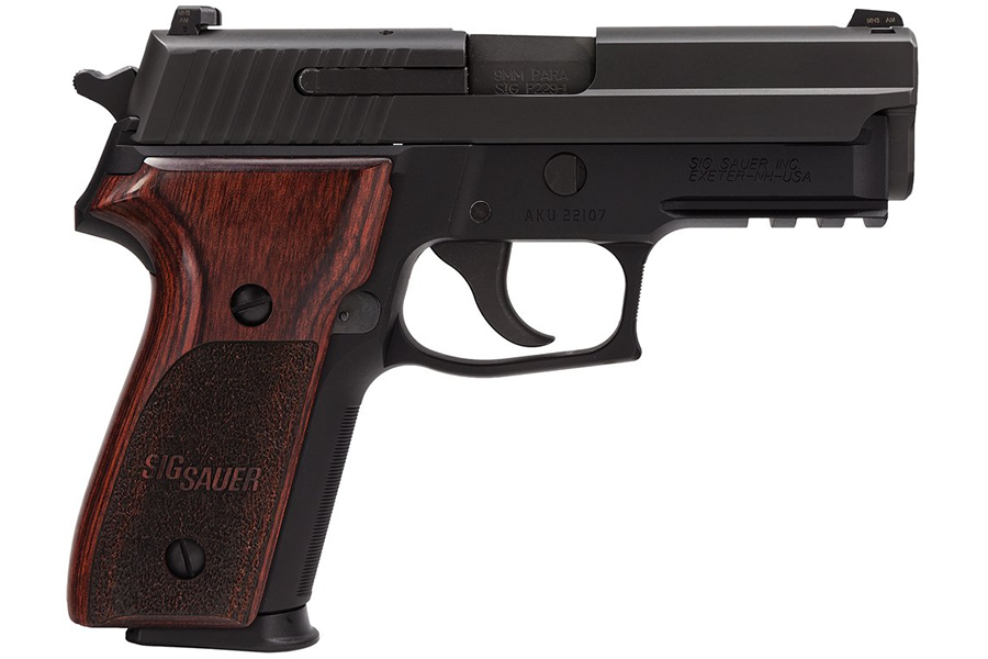 P229 9mm Centerfire Pistol with Rosewood Grips and Night Sights - Firearms | The Gun Shop