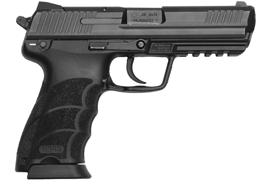 HK45 45 Auto Black Centerfire Pistol - Firearms | The Gun Shop