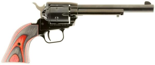 Heritage Mfg. Rough Rider, Small Bore, 22LR / .22 WMR, 6.5", 6rd, Ruby Red Laminate